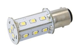 Dioda LED biała 10-30 V 2,6 W BAY15d