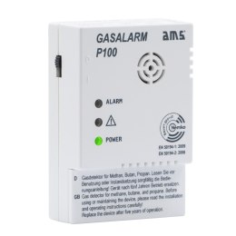 Alarm gazowy 12V z diodą i sygnalizatorem STANDARD