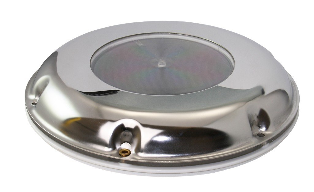 Wentylator solarny jachtowy SMART VENT 300 z kapturem ze stali nierdzewnej