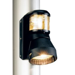 Lampa masztowa / lampa pokładowa AQ41 - 50W-12V halogenowa - czarna