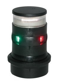 AQUASIGNAL 34 LED-tricolor + kotwica czarna 12 / 24V