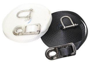 Kompletny zestaw SAFEOLINA 12m z szeklą w kolorze białym