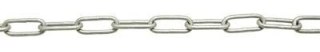 Ocynkowany łańcuszek długi 4mm (DIN5685-C)