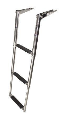 Teleskopowa drabinka kąpielowa 4 stopnie długość ok. 117cm