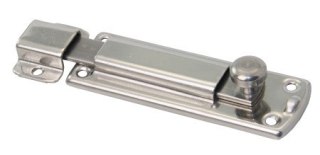 Zatrzask ozdobny ze stali nierdzewnej z pętlą 100mm