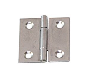 Zawias kwadratowy ze stali nierdzewnej matowej 70 x 70 x 1,25 mm