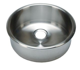 Zlew ze stali nierdzewnej cylindryczny 300mm x 125mm T.