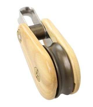 Drewniany blok łożyskowy VICTORY 60mm z oczkiem