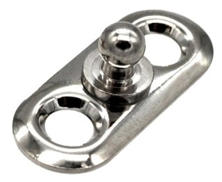 LOXX Nakręcana dolna część LOXX® mosiądz niklowany TX04-1-SA24