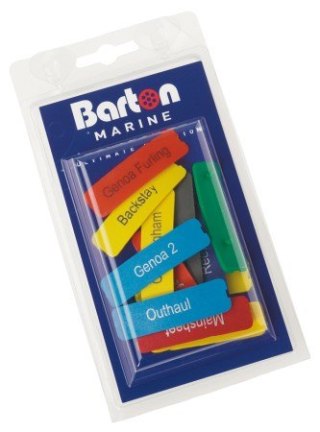 Napis na dźwigni RACER do sprzęgła linowego BARTON