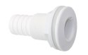 Przejście burtowe TD biały z przyłączem 38mm 1 1/2 "