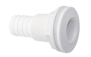 Przejście burtowe TD biały z przyłączem 38mm 1 1/2 "