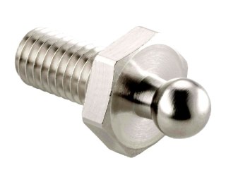 LOXX Śruba LOXX® M5x22mm mosiądz niklowany - długi gwint TX08L-1-SA24