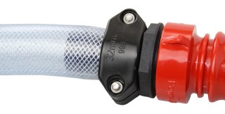 Zacisk węża, nylon6, śruba ze stali nierdzewnej 25mm, bez opakowania