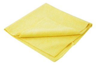 Ściereczka do czyszczenia miękka czysta 40x40 żółta