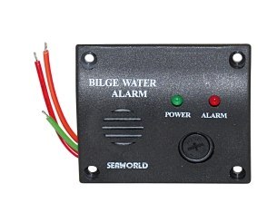 Bryzgoszczelny alarm zęzowy