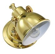 Lampa piętrowa DE LUXE z lakierowanego mosiądzu 75mm 5W / 21W