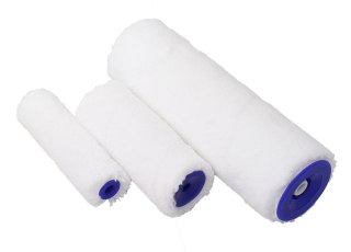 Wałek kombinowany z mikrofibry o wysokości 8mm biały 10cm