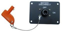 Wyłącznik akumulatora 75A 12V z płytą montażową