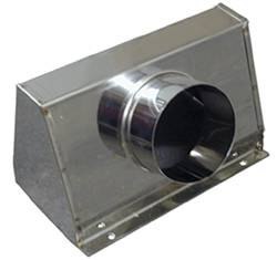 Kołnierz przyłączeniowy do uniwersalnego wentylatora szczelinowego