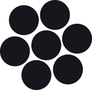 Linka ze stali nierdzewnej 1.4401 1 x 7 3,0 mm - 125m