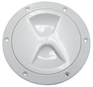 Pokrywa rewizyjna z PP wersja lekka 6 "(152mm) czarna.