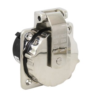 Wbudowana wtyczka amerykańska MARINCO ze stali nierdzewnej 230V 32A "OEM"