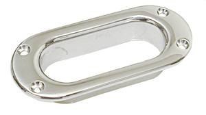 Boczny otwór wentylacyjny ze stali nierdzewnej 140 x 63 mm (głębokość 22 mm)