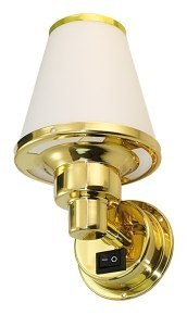 Mosiężne oświetlenie piętrowe 12V-10W