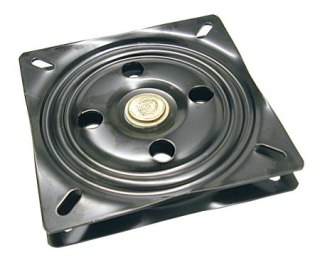 Platforma obrotowa do foteli kierowcy - stal malowana proszkowo na czarno