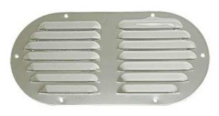 Płyta wentylacyjna ze stali nierdzewnej 116x233mm