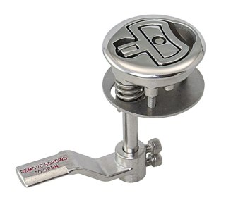 Podnośnik podłogowy AISI316 ze sprężyną 60mm z zamkiem