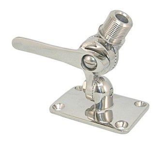 Podstawa anteny ze stali nierdzewnej 63x92mm