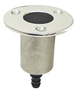 Uchwyt na maszt flagowy na 25 mm z odpływem wody. 1/2 "