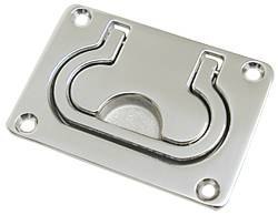 Uchwyt wpuszczany ze stali nierdzewnej 77x55mm