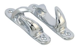 Półkluza SEAWORLD, chromowany mosiądz, 78mm, para