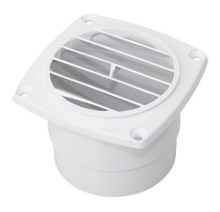 Wentylator na wąż 3 ", biały