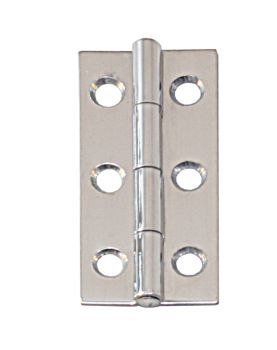 Zawias ze stali nierdzewnej 1.4301 o wymiarach 60 x 30 mm