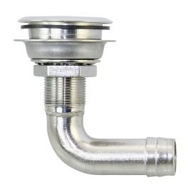 Odpowietrznik wentylacyjny płaski ze stali nierdzewnej 90 ° 3/4 "= 19mm