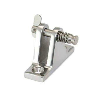 Złącze osłony przeciwpyłowej ze śrubami na zawiasach (do pokładu)