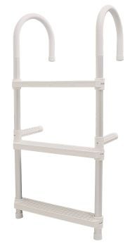 Aluminiowa drabinka kąpielowa z 4 stopniami