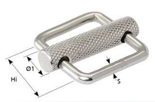 Kompletna klamra do paska AISI316 Pasek 25mm