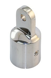 Końcówka rury bimini Ø22 mm AISI316 z gwintem M6 – stal kwasoodporna