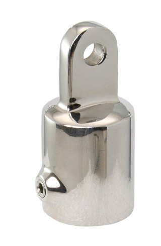 Końcówka rury bimini AISI316 25mm długi gwint M6