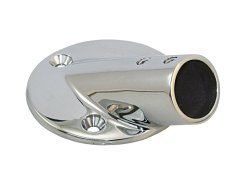 Końcówka mocowania balustrady ze stali nierdzewnej 30 ° średnica 22 mm