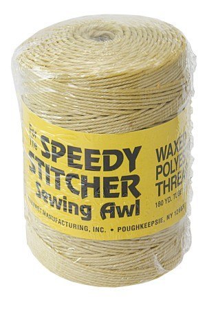 Nić poliestrowa gruba kolor naturalny - 160m do Speedy Stitcher (GA1)