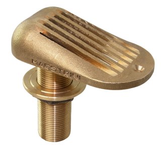 Otwór wlotowy z brązowym ekranem CC491K 3/4 "