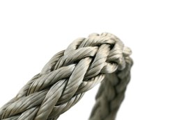 Prześcieradło / fał DYNA ONE czarne 4mm