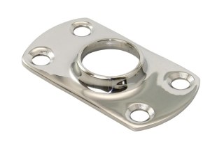 Stopka do przyspawania do szyn prostokątnych AISI316 90 ° do 25mm