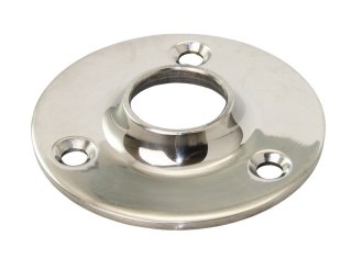 Stopka do przyspawania szyny okrągła AISI316 90 ° do rury 22mm